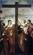 Sv. Helena in Barbara ob križu, Tintoretto