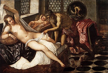 Venus, Marte y Vulcano, de Tintoretto.