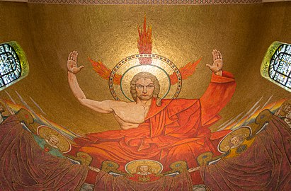 Chrystus Pantokrator, Narodowe Sanktuarium Niepokalanego Poczęcia, Waszyngton