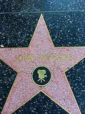 Belushi's star on the Hollywood Walk of Fame