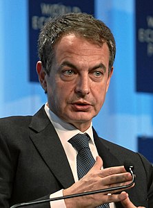 José Luis Rodríguez Zapatero en el Foro Económico Mundial (cropped) 2.jpg