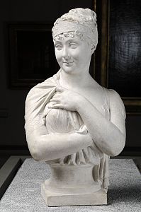 Juliette Récamier (1805), plâtre.