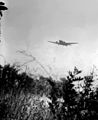 Junkers Ju 52 troop carrying aircraft flying low Crete - 20 May 1941