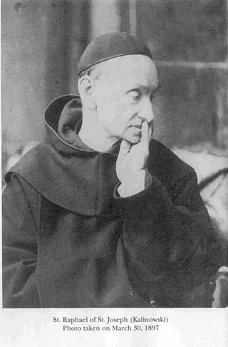 <span class="mw-page-title-main">Raphael Kalinowski</span> Polish Discalced Carmelite friar and saint