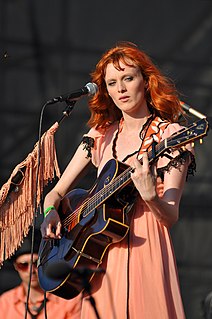 Karen Elson British model and musician