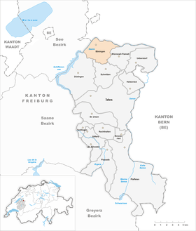 Karte von Bösingen