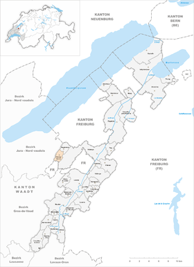 Map of Champtauroz