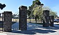 English: The JD McFarlane Memorial Gates to Keilor Recreation Reserve in Keilor, Victoria