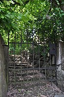 Leezen Church (Holstein). Old stairway with gate.ajb.jpg