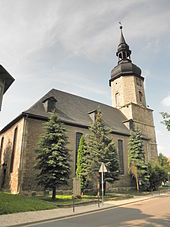 Die Kirche von Niedertrebra