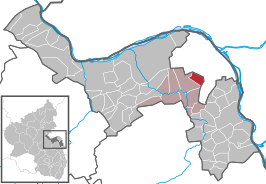 Kaart van Klein-Winternheim