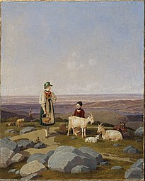 Sur le Gaisalm, 1828