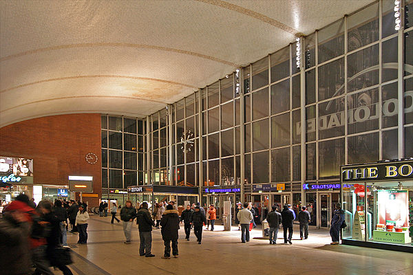 The station hall