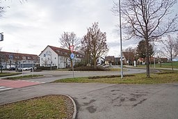 Kreisel Holzgerlinger Straße in Altdorf 01