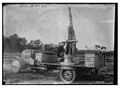 Krupp-Ballon­abwehr­kanone auf Last­kraft­wagen (um 1910)