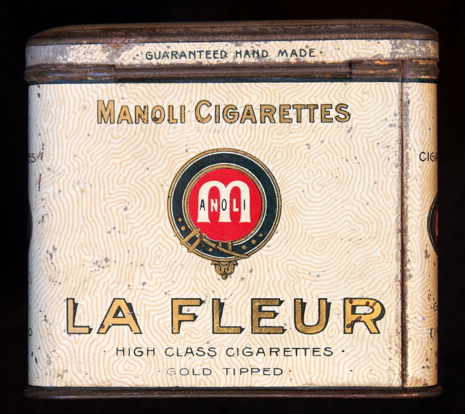 File:La Fleur cigarettes tin, back.JPG