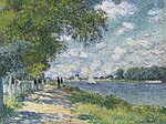 "La Seine à Argenteuil" (1875) de Claude Monet (W 373)