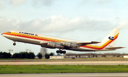 Boeing 707 im Jahr 1989