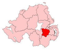 A medium constituency located inland, in the southeast of the country.
