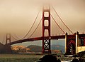 View of Golden Gate from south and west