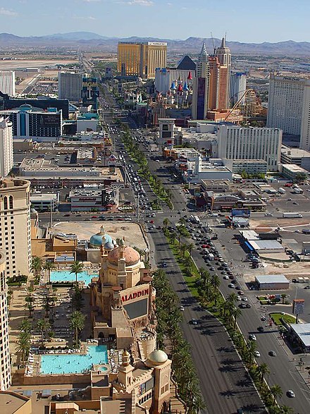 La ville de Las Vegas candidate pour accueillir un Grand Prix de Formule 1 en 1996.