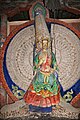 Statue in prayer room of Leh Palace / Ladakh, India