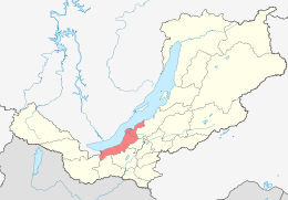 Kabanskij rajon – Mappa