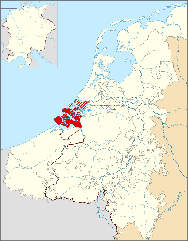 Зеландыя ў 1350 годзе
