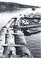 Log boom in Lake Superior, August 1967 (5187442177).jpg