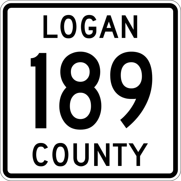 File:Logan County Route 189 OH.svg