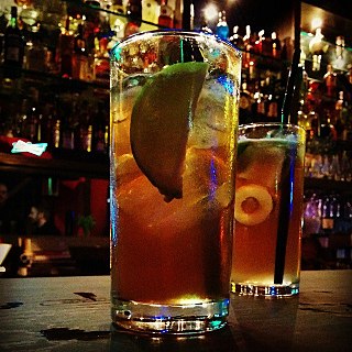 <span class="mw-page-title-main">Long Island iced tea</span> Mixed drink with vodka, gin, tequila, and rum