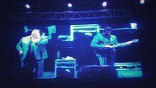 Los Caminantes performing in San Francisco del Rincón, Gto. in 2014.