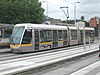 A Luas tram at Heuston Station