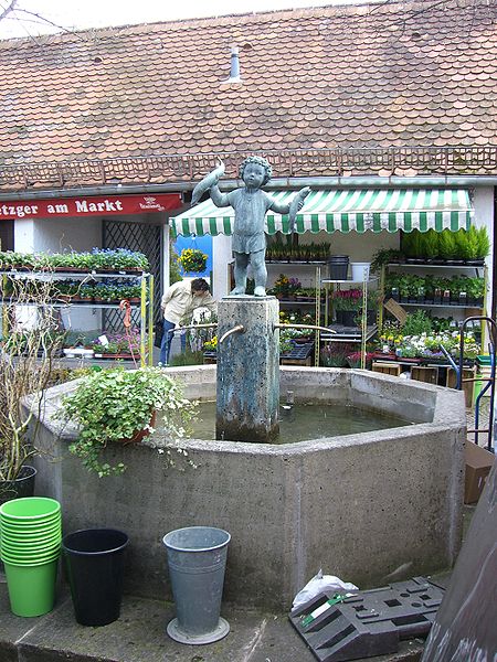 München Fischbrunnen Pasing