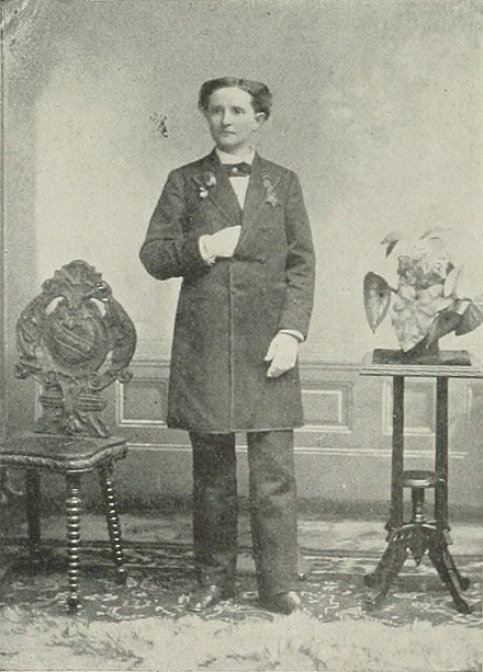 Walker, c. 1870. She often wore male clothing.