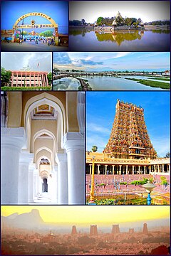 Madurai Sehenswürdigkeiten montage.jpg