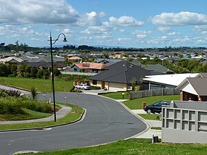 Sebuah lingkungan di Magellan Naik, Hamilton.