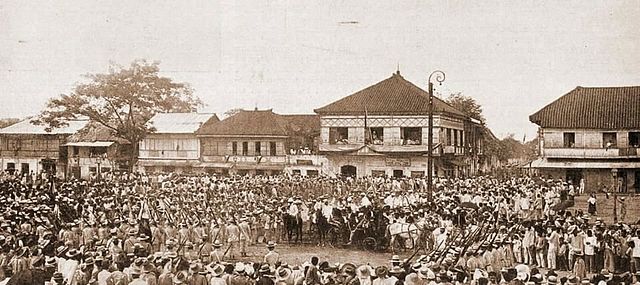 The Inauguration of the First Philippine Republic in Malolos, January 23, 1899