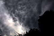 Mammatus Clouds in San Francisco, California