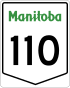 Provincial Trunk Highway 110 shield
