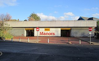 Manors Metro station Station of the Tyne and Wear Metro