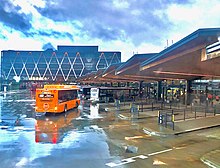 Manukau bus station, with the railway station in the background in 2021 Manukau bus station, with the railway station in the background in 2021.jpg