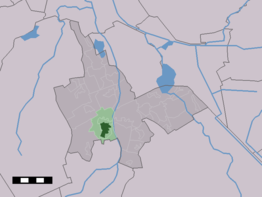 Kaart van Vries