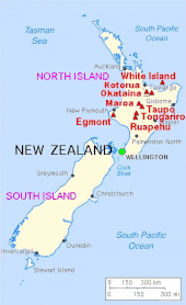 USGS map of New Zealand's major volcanoes Map new zealand volcanoes.gif