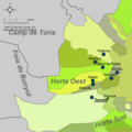 Map of Horta Oest.