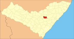 Localização de Maribondo em Alagoas