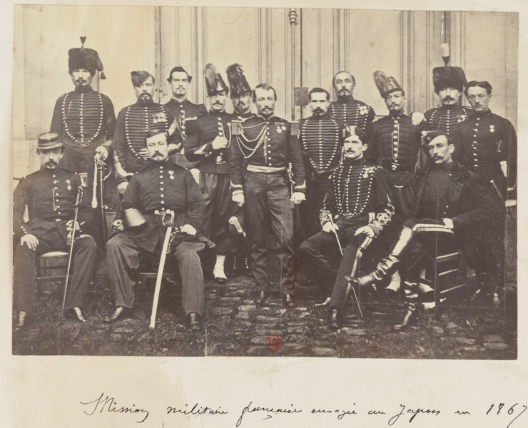 File:Members of French Military Mission to Japan in 1867.png