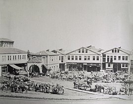 Het centrale plein Meydan, Dmitri Ivanovich Ermakov, 1868
