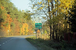 Mianówek Village in Masovian, Poland