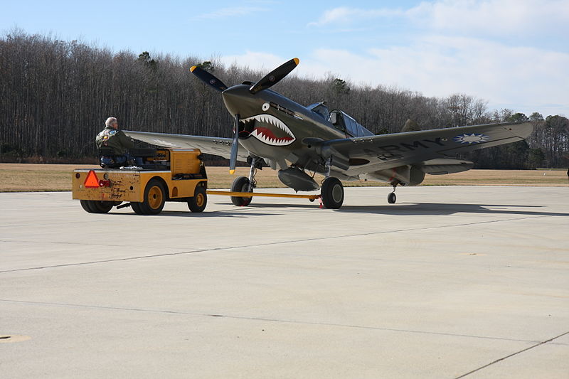File:Military Air Museum's P-40E.JPG